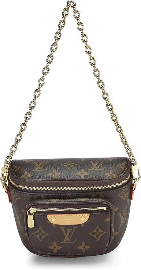 Amazon.com: Louis Vuitton, Pre-loved Monogram Canvas Bumbag, Brown : Luxury Stores | Amazon (US)