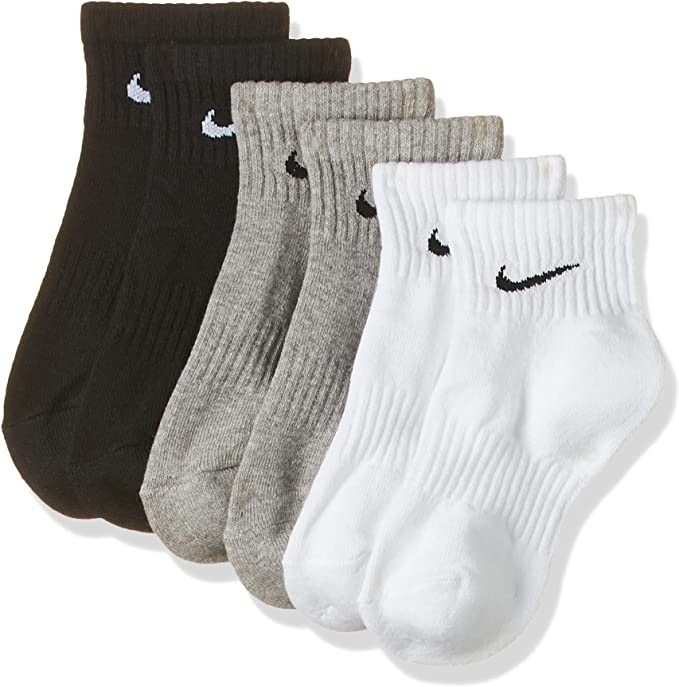 Nike Everyday Cushion Ankle Training Socks (3 Pair) | Amazon (US)