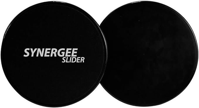 Synergee Core Sliders. Dual Sided Use on Carpet or Hardwood Floors. Abdominal Exercise Equipment | Amazon (US)