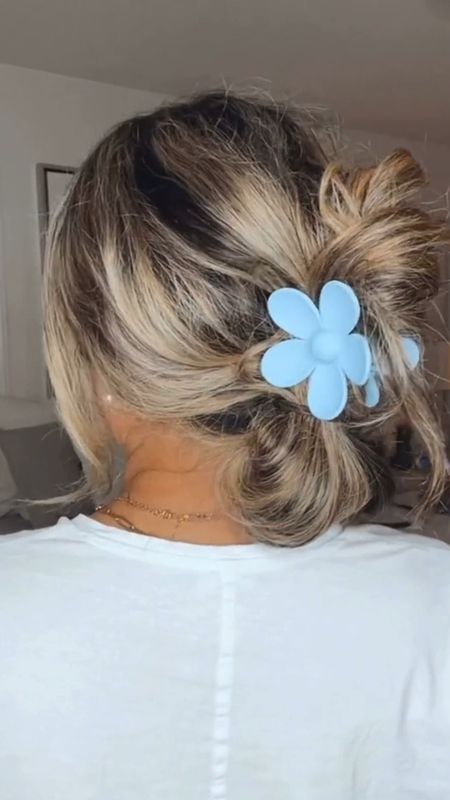 Cutest claw clip hairstyle. Hair Must Haves. Amazon Hair Accessories Faves. Amazon faves. Must Have Hair Accessories. Cute Claw Clip. 

#LTKunder50 #LTKbeauty #LTKstyletip