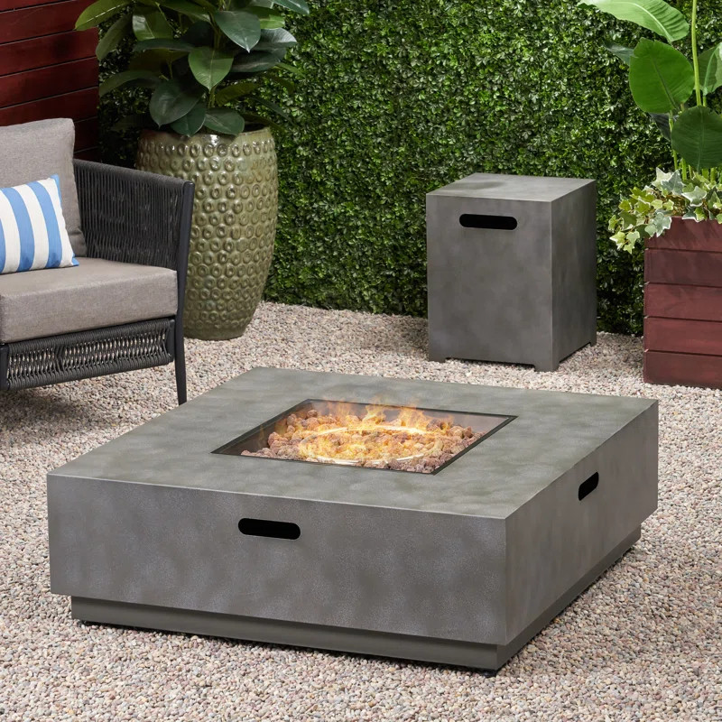 Alamo Iron Propane Fire Pit | Wayfair North America