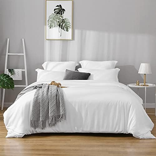 Duvet Covers King Size - Ultra Soft and Breathable Bedding King Comforter Cover Set Washed Microf... | Amazon (US)
