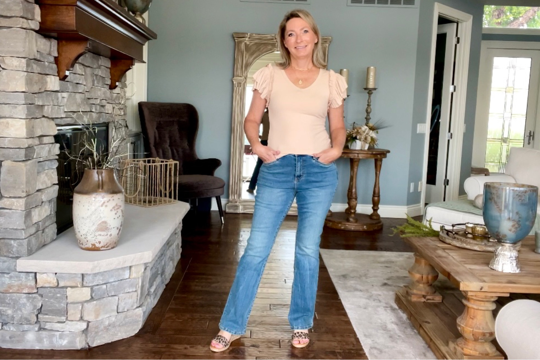 Walmart has got the best jeans for fall! These are a great quality high rise flare…very comfortable! 

#LTKunder50