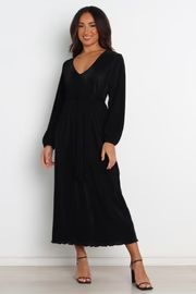 Alvia Dress - Black | Petal & Pup (US)