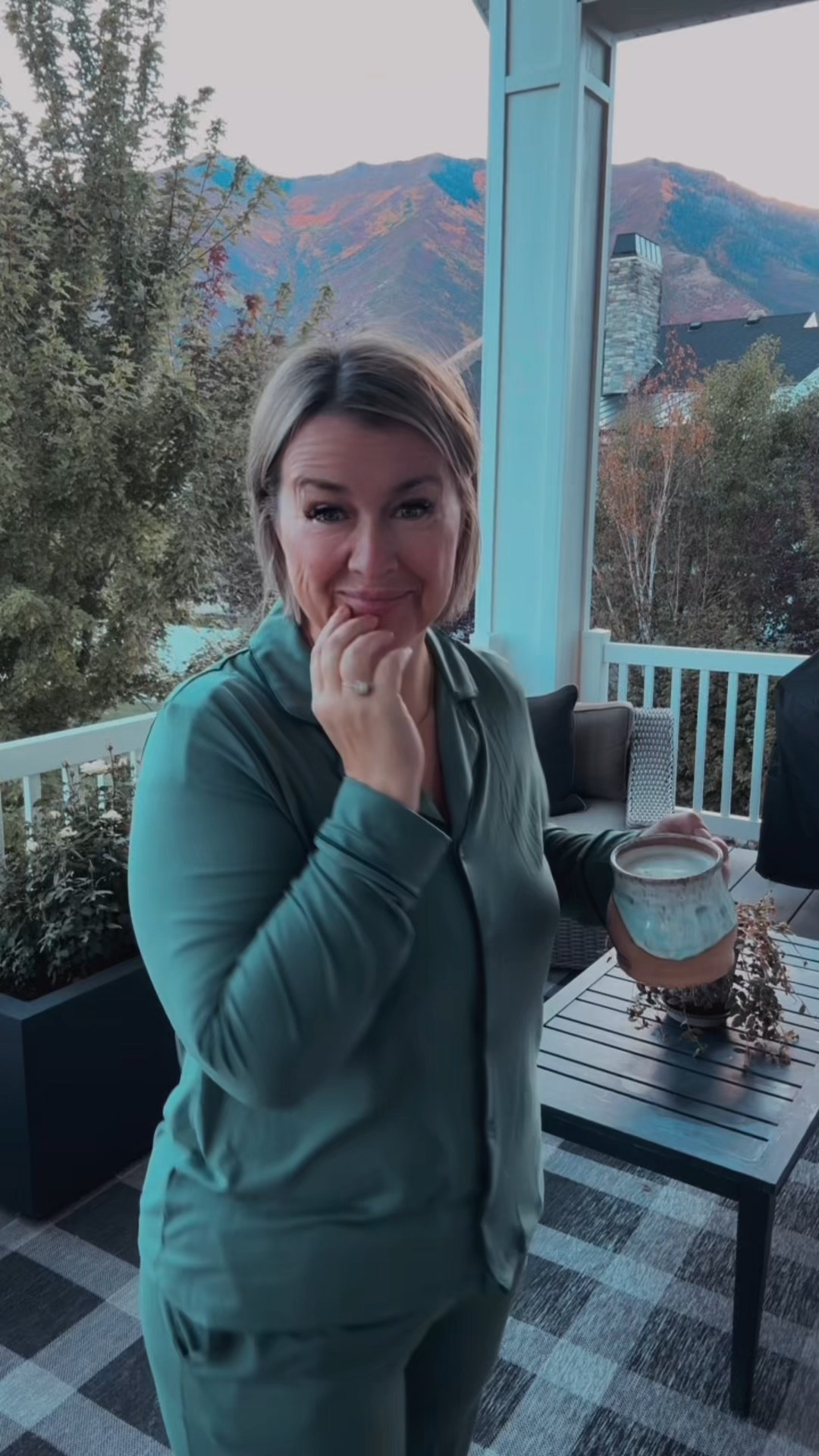 Simple joys make the biggest difference. A cozy cup of herbal tea, mountain views, my dog and the softest new Walmart pajamas—that’s my kind of early morning . Affordable, comfy, and chic enough to make lounging feel like a little luxury. 
Walmart pajamas. women’s loungewear. cozy sleepwear. affordable fashion finds. comfy chic style. soft pajama set. everyday essentials. fall fashion comfort.

#LTKStyleTip #LTKFindsUnder50 #LTKMidsize