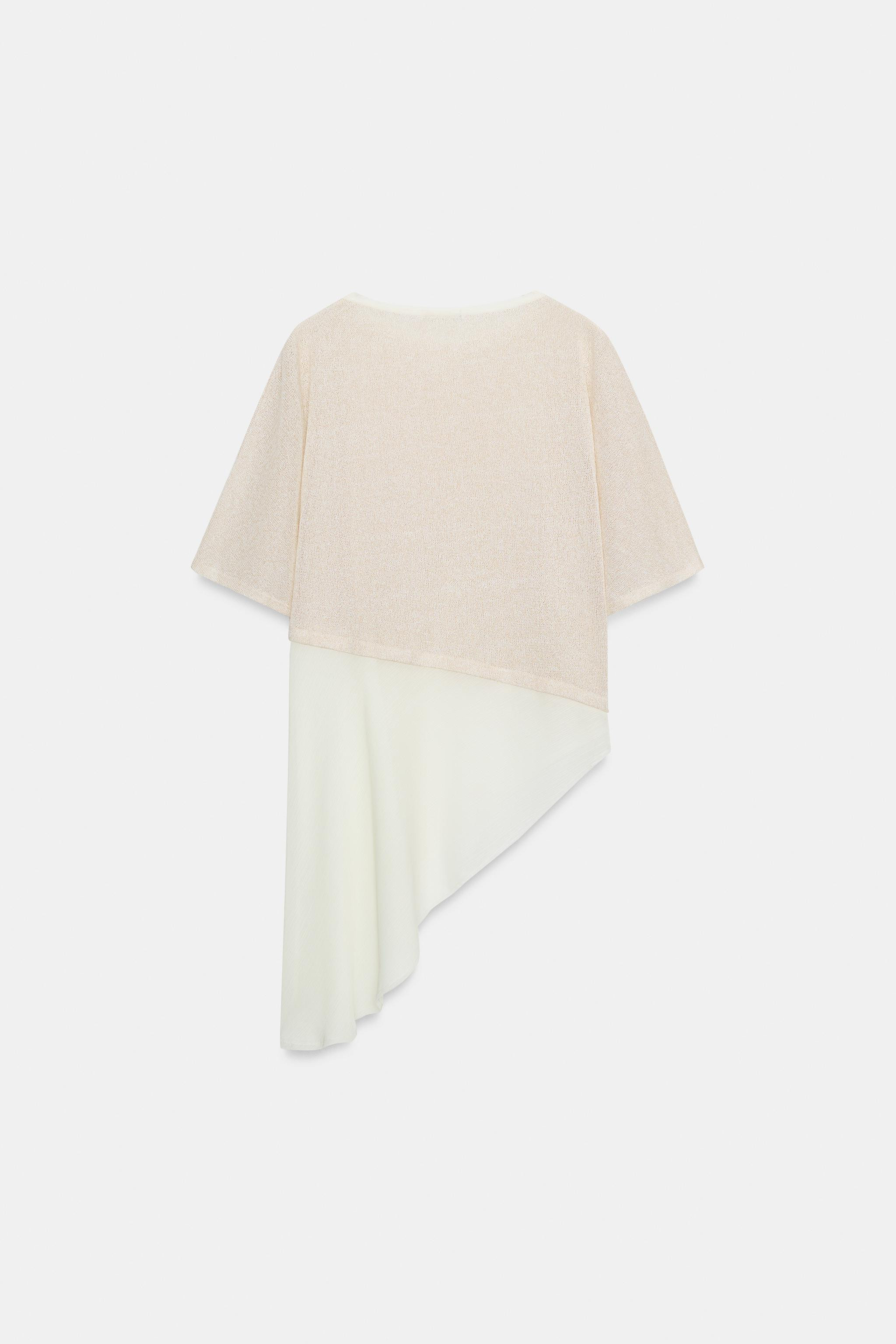 CONTRASTING TOP | Zara US