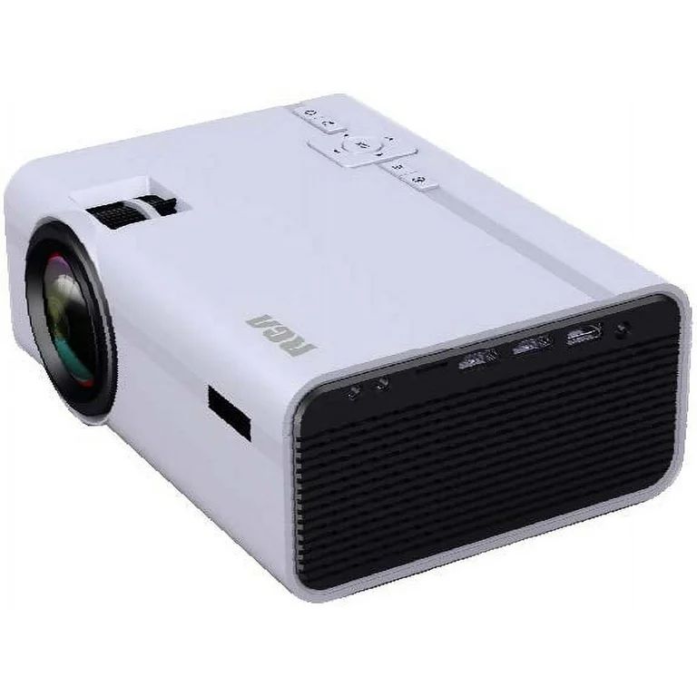 RCA 480P LCD Home Theater Projector - Up to 130" RPJ136, 1.5 LB, White | Walmart (US)