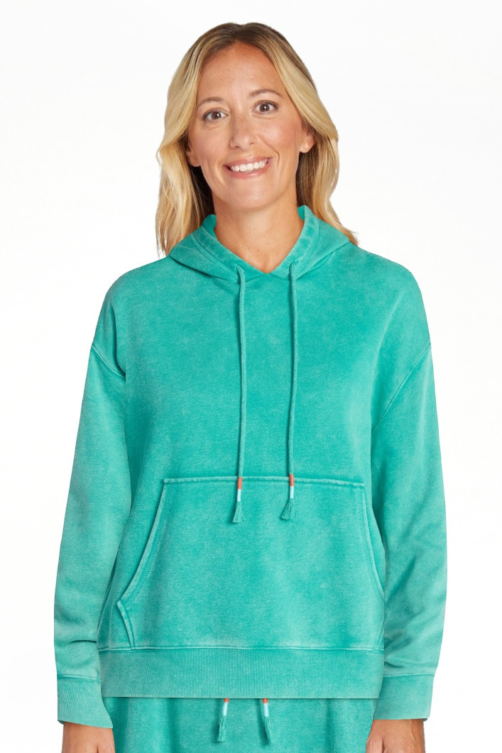 No Boundaries Washed Fleece Pullover Hoodie, Women's XXS-XXL | Walmart (US)