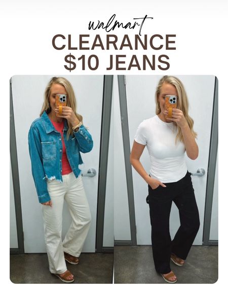 Walmart clearance $10 jeans! Comes in 3 colors, size up 1-2 sizes (Junior sizing).






Walmart fashion. Budget style. Affordable fashion. Walmart no boundaries. Carpenter jeans

#LTKFindsUnder50 #LTKStyleTip #LTKMidsize