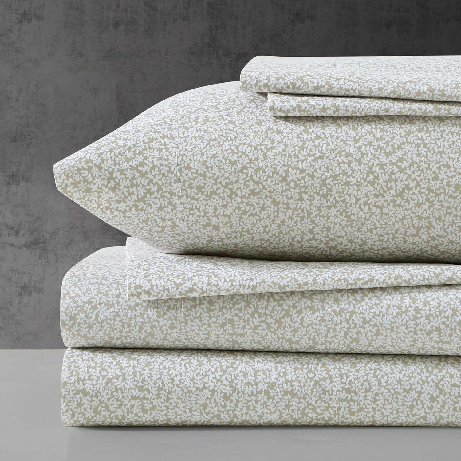 Kenneth Cole - Queen Sheet Set, Super Soft Wrinkle-Resistant Bedding with Bonus Pillowcases, Flor... | Amazon (US)