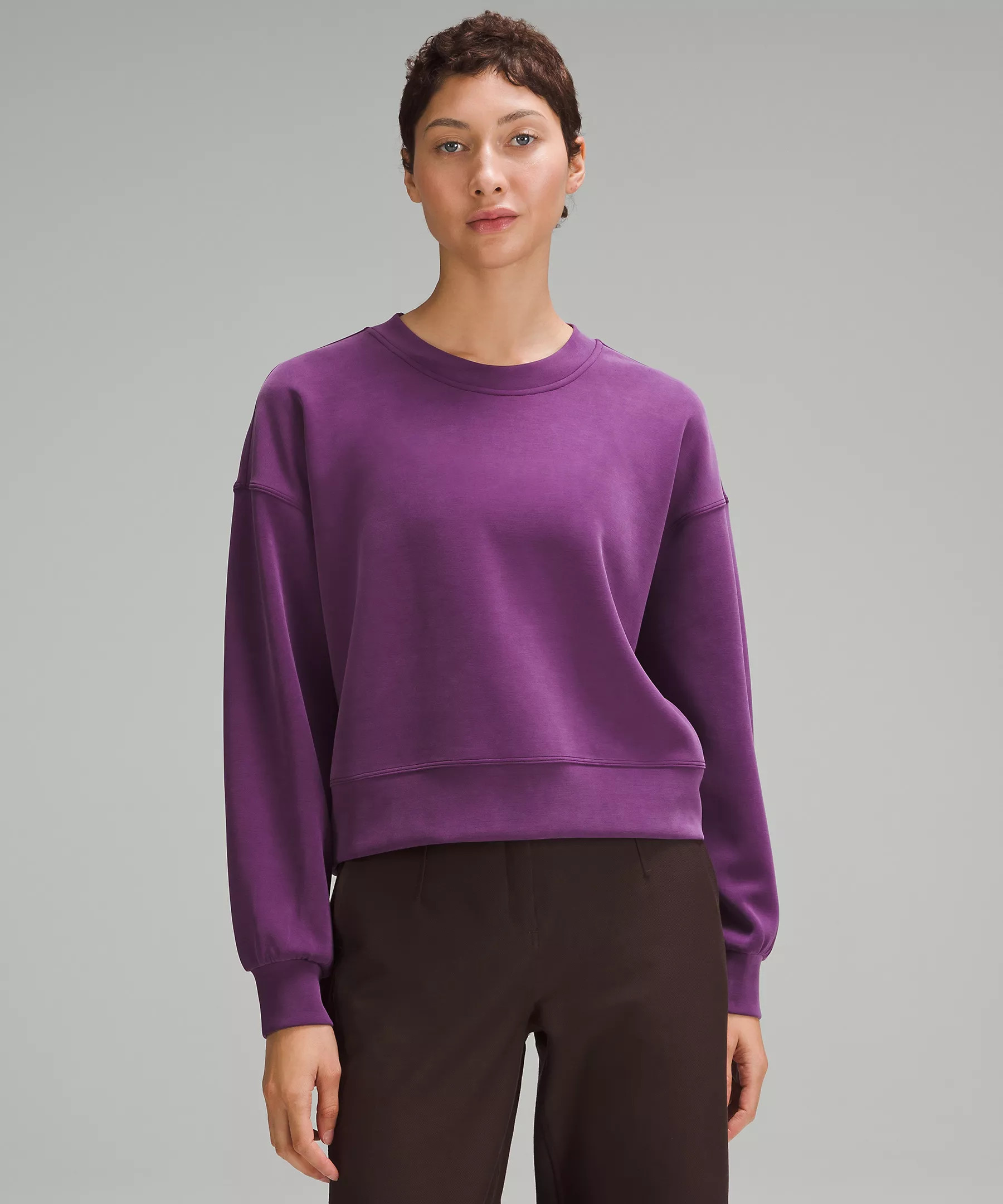 Softstreme Perfectly Oversized Cropped Crew | Lululemon (US)