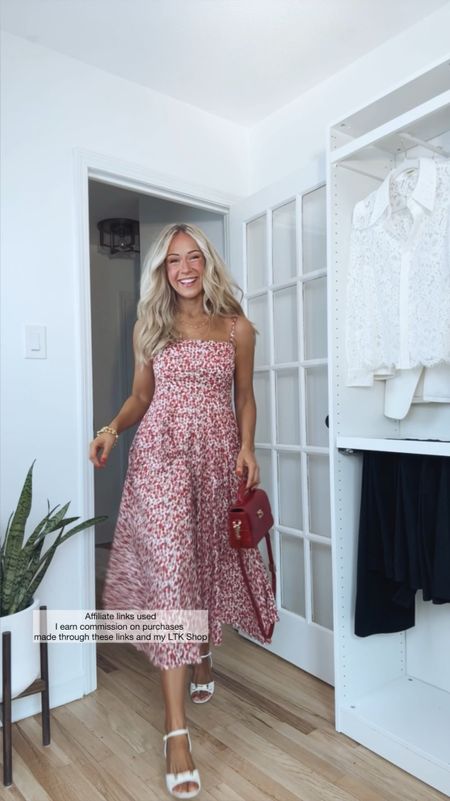 Spring dress could be worn for SO many different occasions! Could be worn as a graduation dress, Mother’s Day dress, brunch dress, or baby shower dress!