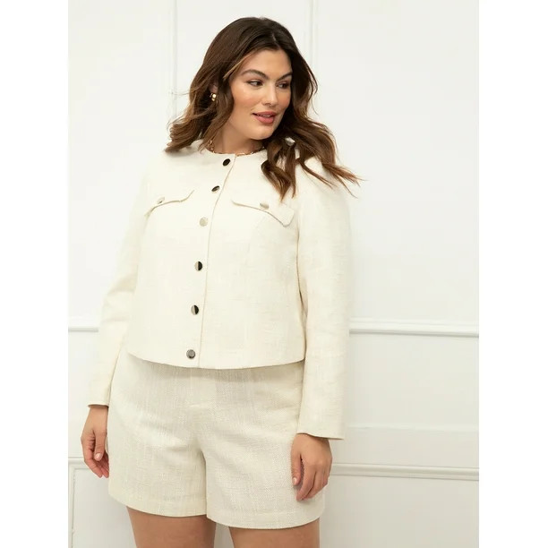 ELOQUII Elements Jackets | Walmart (US)