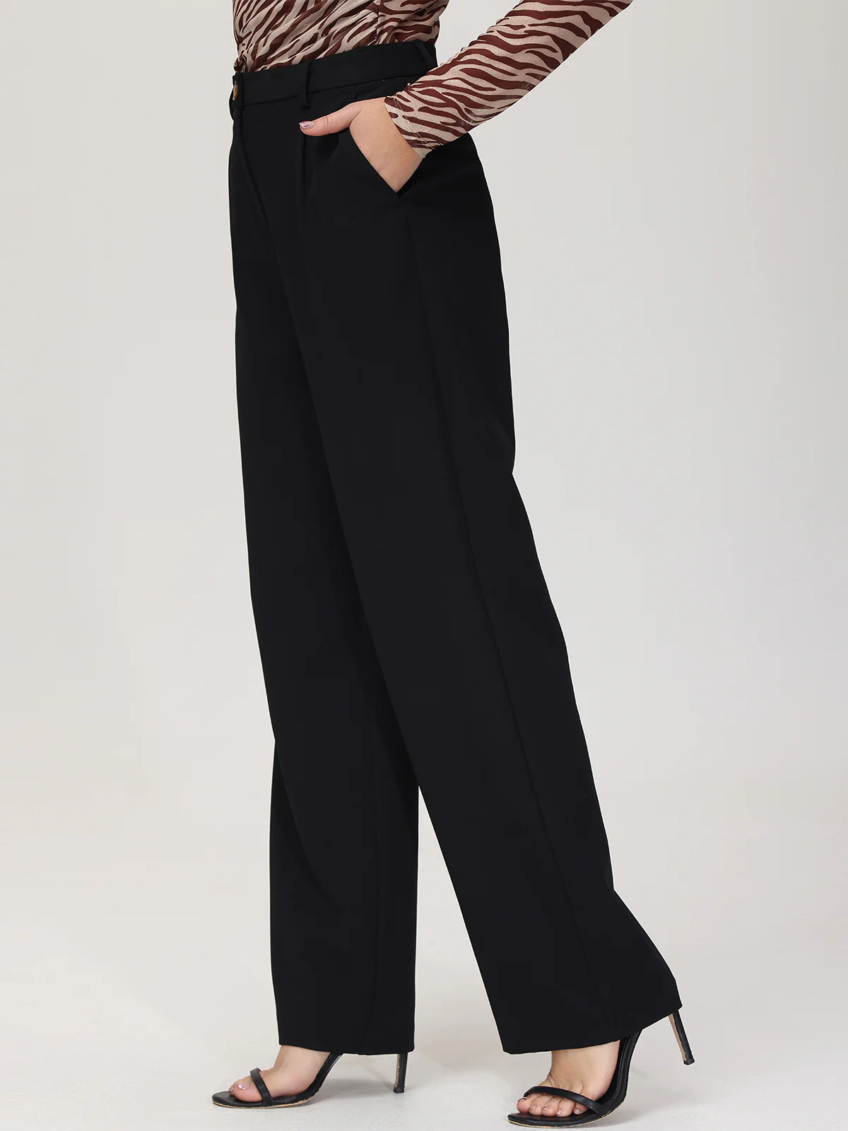 High-Rise Straight Leg Pants | 89th + Madison