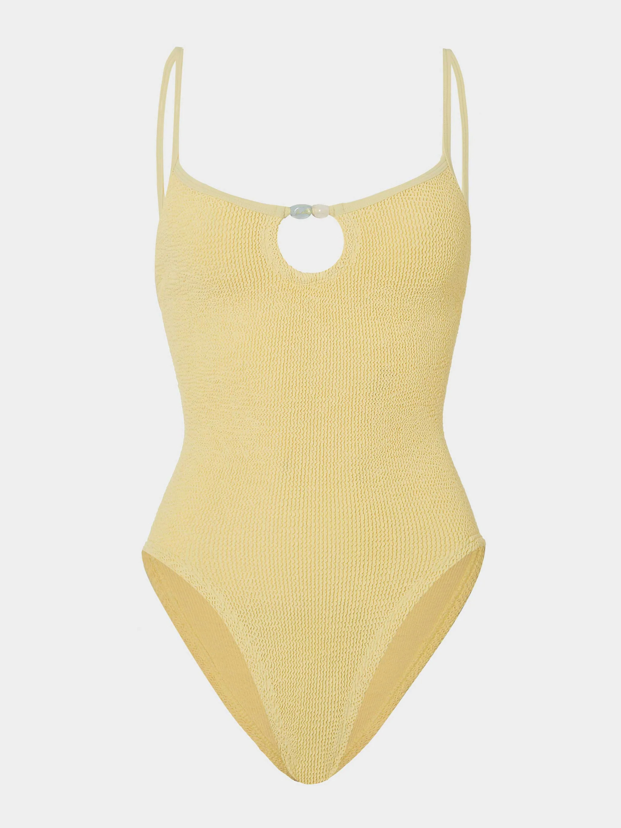 Mia Beaded Swim - Butter | HUNZA G