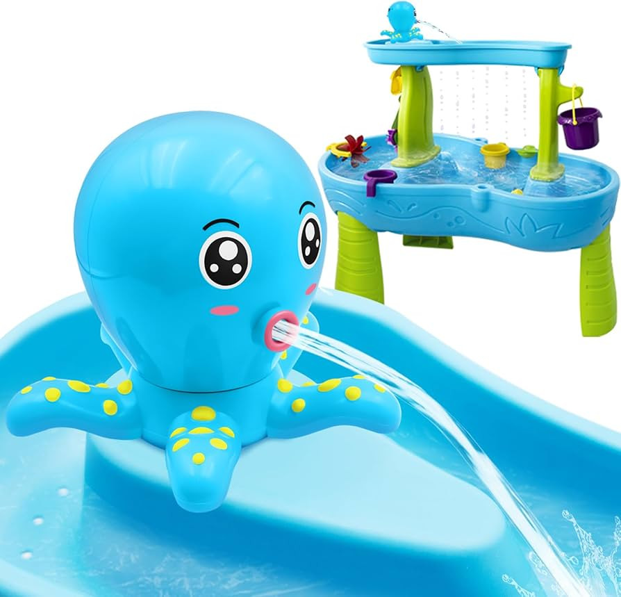 Intoypad Water Table Pump, Octopus Battery Powered Water Pump for Water Table 3 Hours Non-Stop Fu... | Amazon (US)