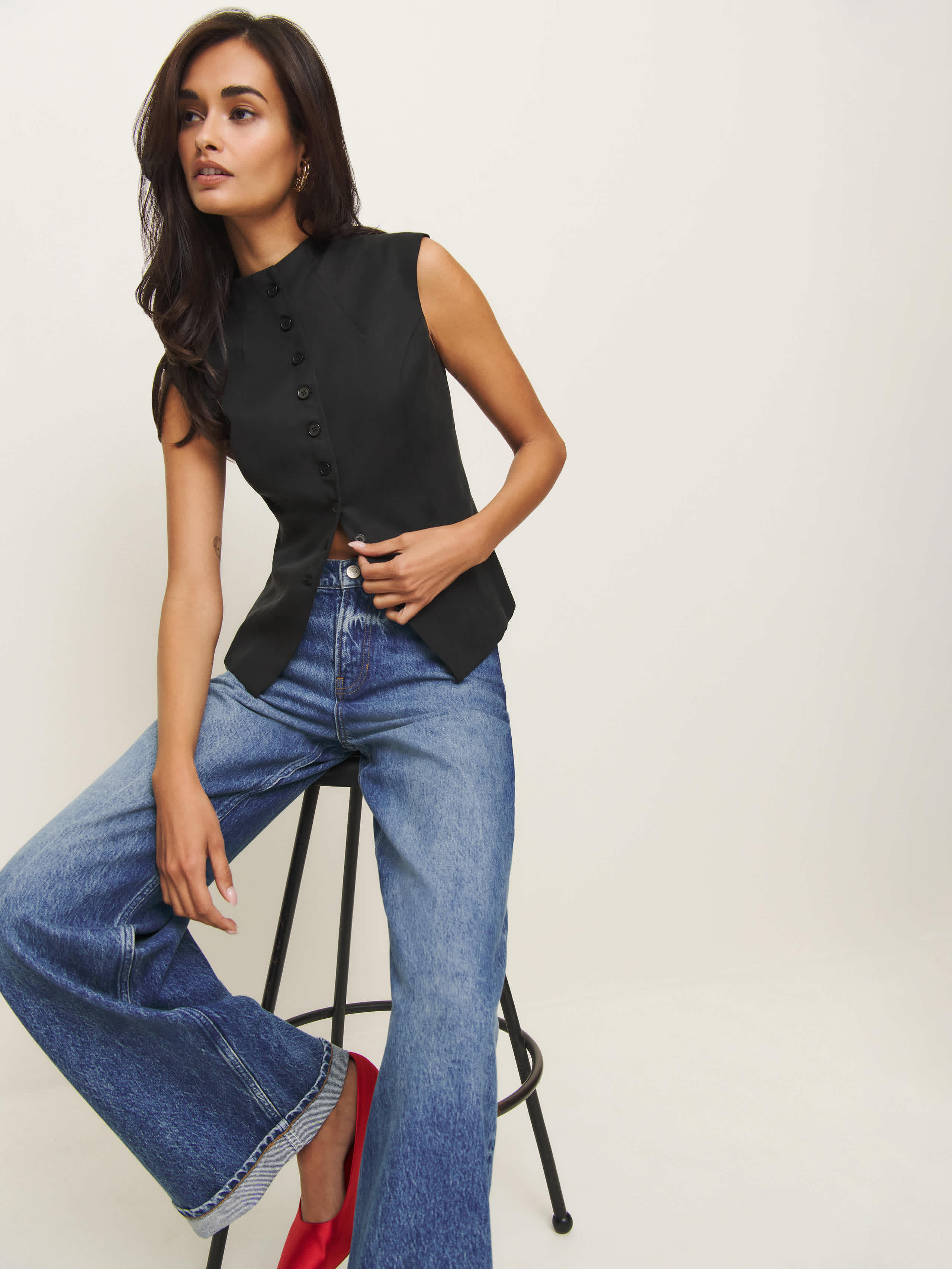 Lottie Vest | Reformation (Global)