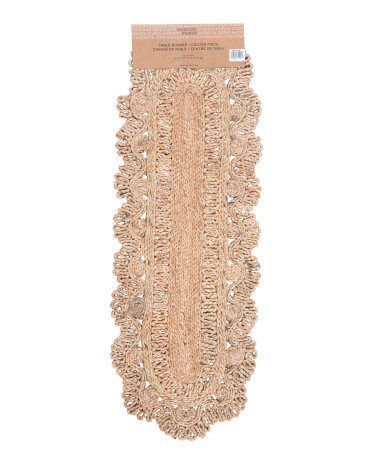 Natural Jute Hand Woven Centerpiece | TJ Maxx