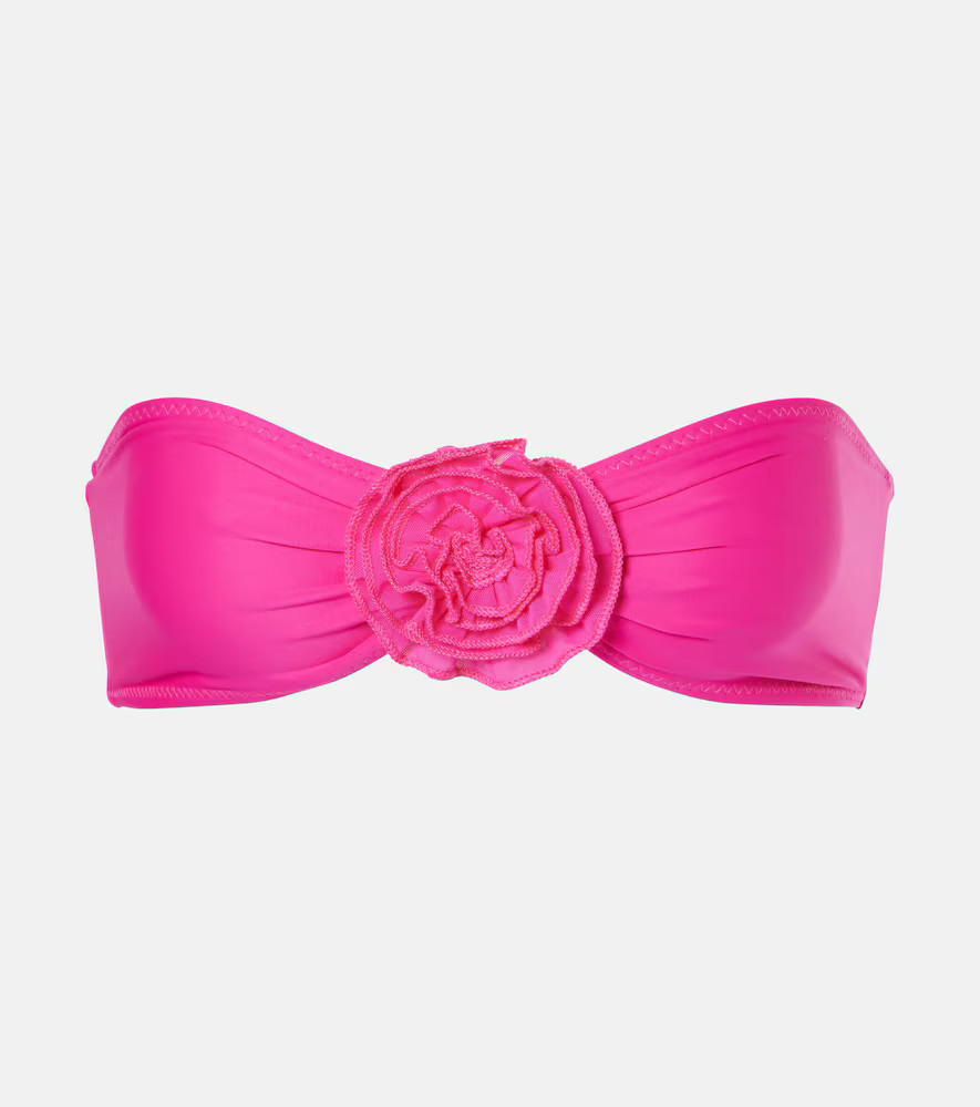 Same Rose bandeau bikini top | Mytheresa (US/CA)