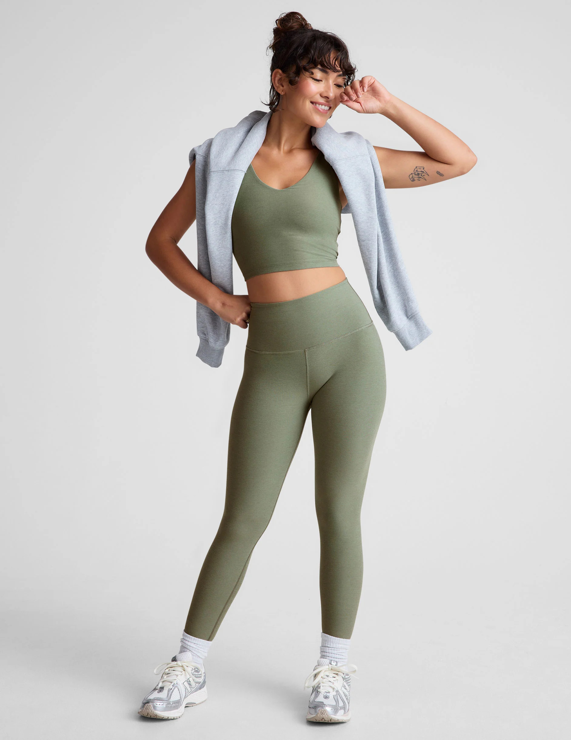 Spacedye Caught In The Midi High Waisted Legging | Beyond Yoga | Beyond Yoga