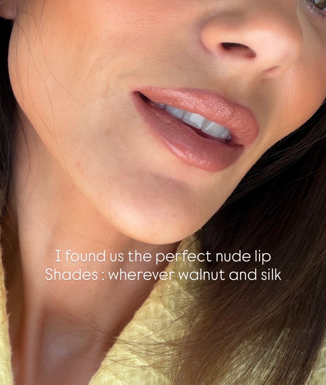 This nude lip is the finishing touch I use when I want something natural but still put together. The shade adds just enough color without overpowering the rest of my makeup, and it works especially well with both everyday neutrals and a smokier eye.

nude lipstick, neutral lip color, everyday makeup, natural makeup look, beauty favorites, flattering lipstick, makeup routine, soft glam, lip products, classic makeup, annabrstyle

#LTKBeauty #LTKgrwm #LTKOver40