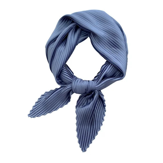 Fewfanhot Solid Color Silk Scarf Scarf Neck Scarf Hair Head Breathable Lightweight for Women Gift... | Walmart (US)