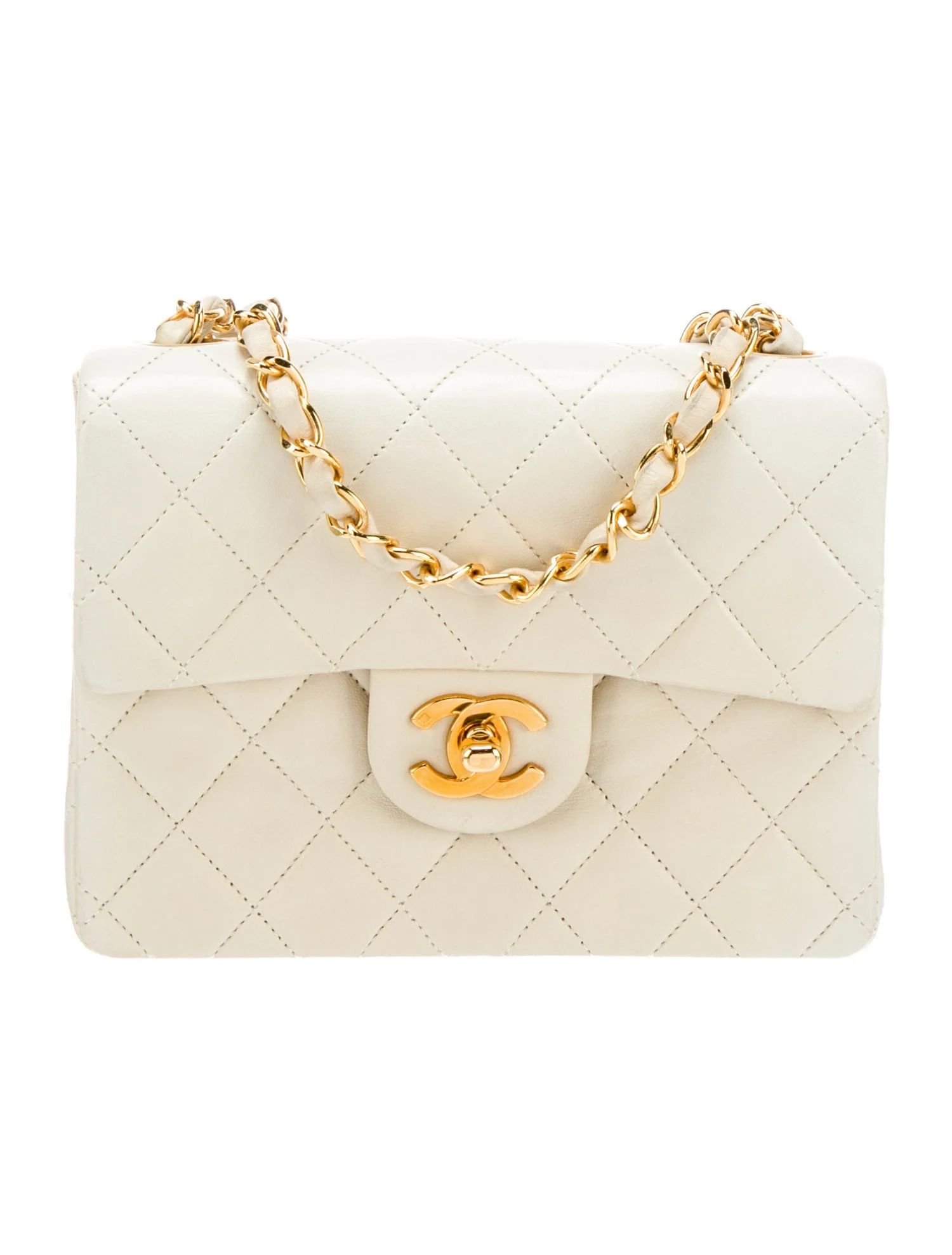 Classic Mini Square Flap Bag | The RealReal