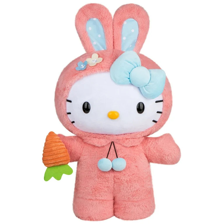 Easter Greeter Hello Kitty as Bunny with Carrot, Sanrio | Walmart (US)