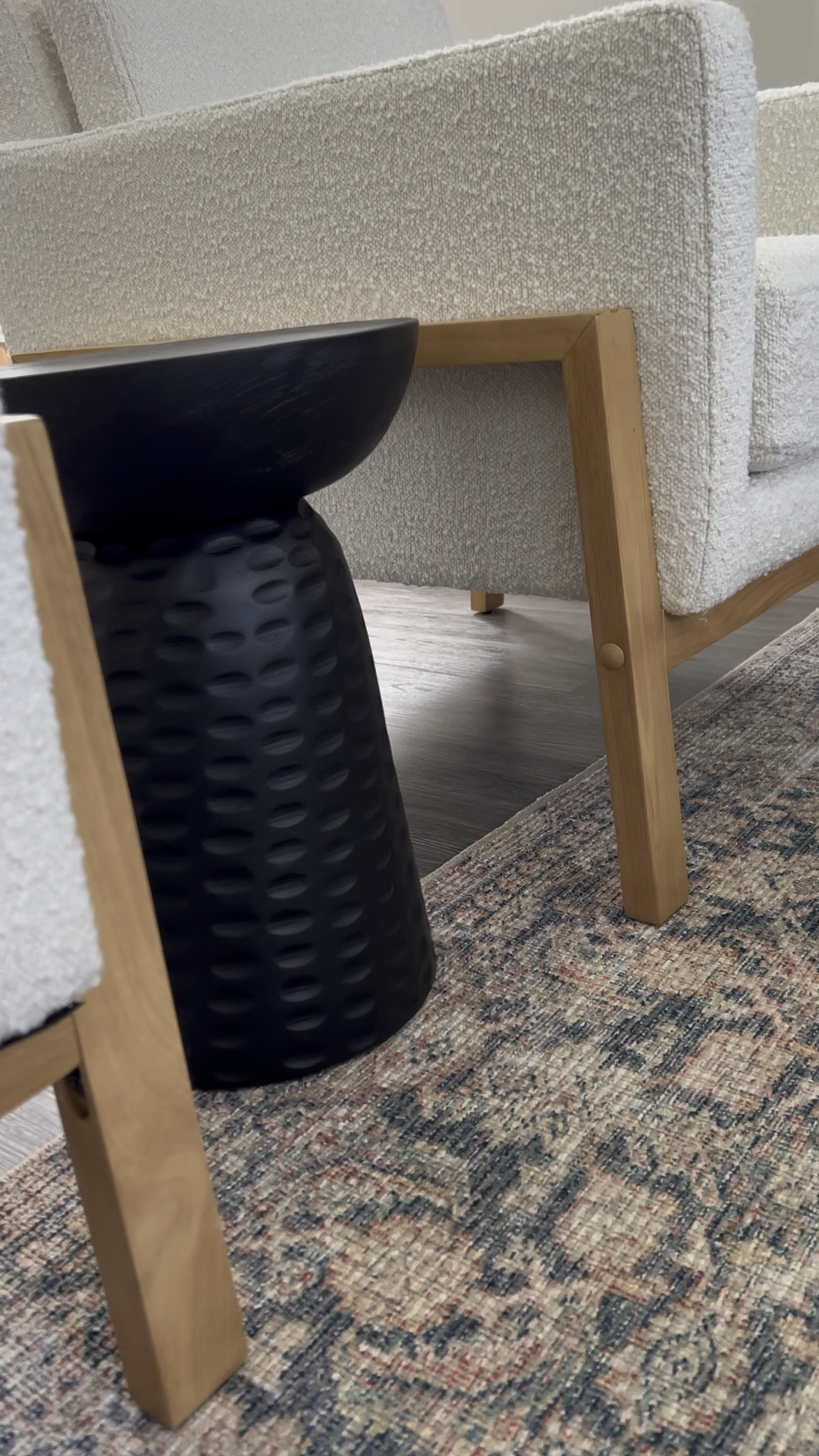 THE coolest little side table to go in between chairs or next to your couch. It’s great quality and it’s solid mango wood!

Accent table | end table | side table | living room furniture 

#LTKHome #LTKVideo