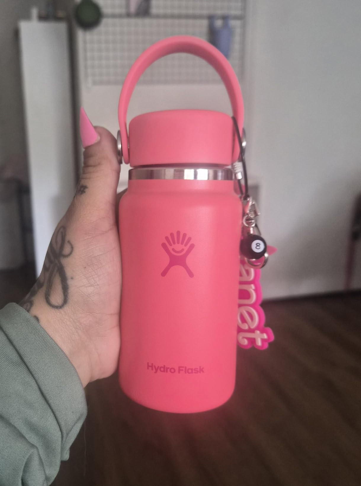Hydro Flask Micro Bottle - Insulated Mini Leak Proof Flask for Purse or Pocket in 6.7 Oz Popstar ... | Amazon (US)