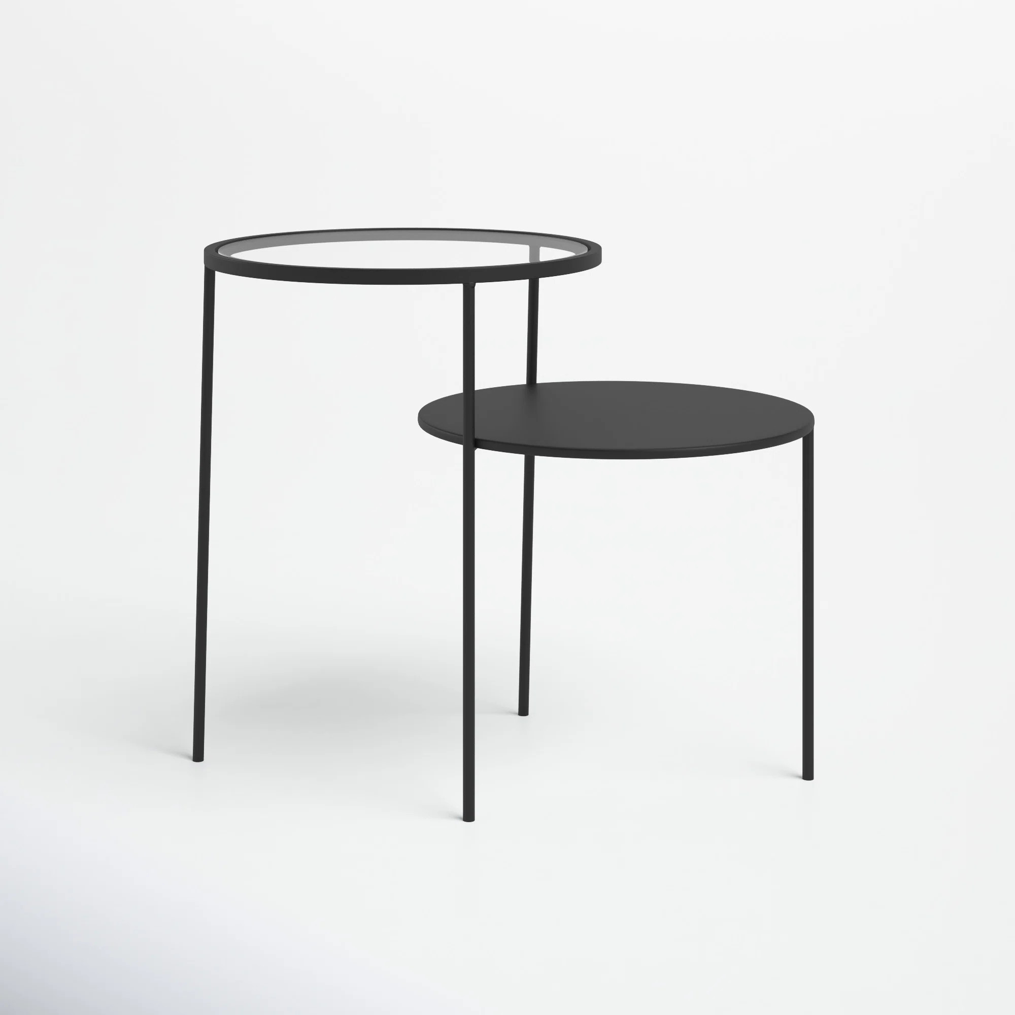 Joss & Main Petalia Glass Top End Table | Wayfair | Wayfair North America