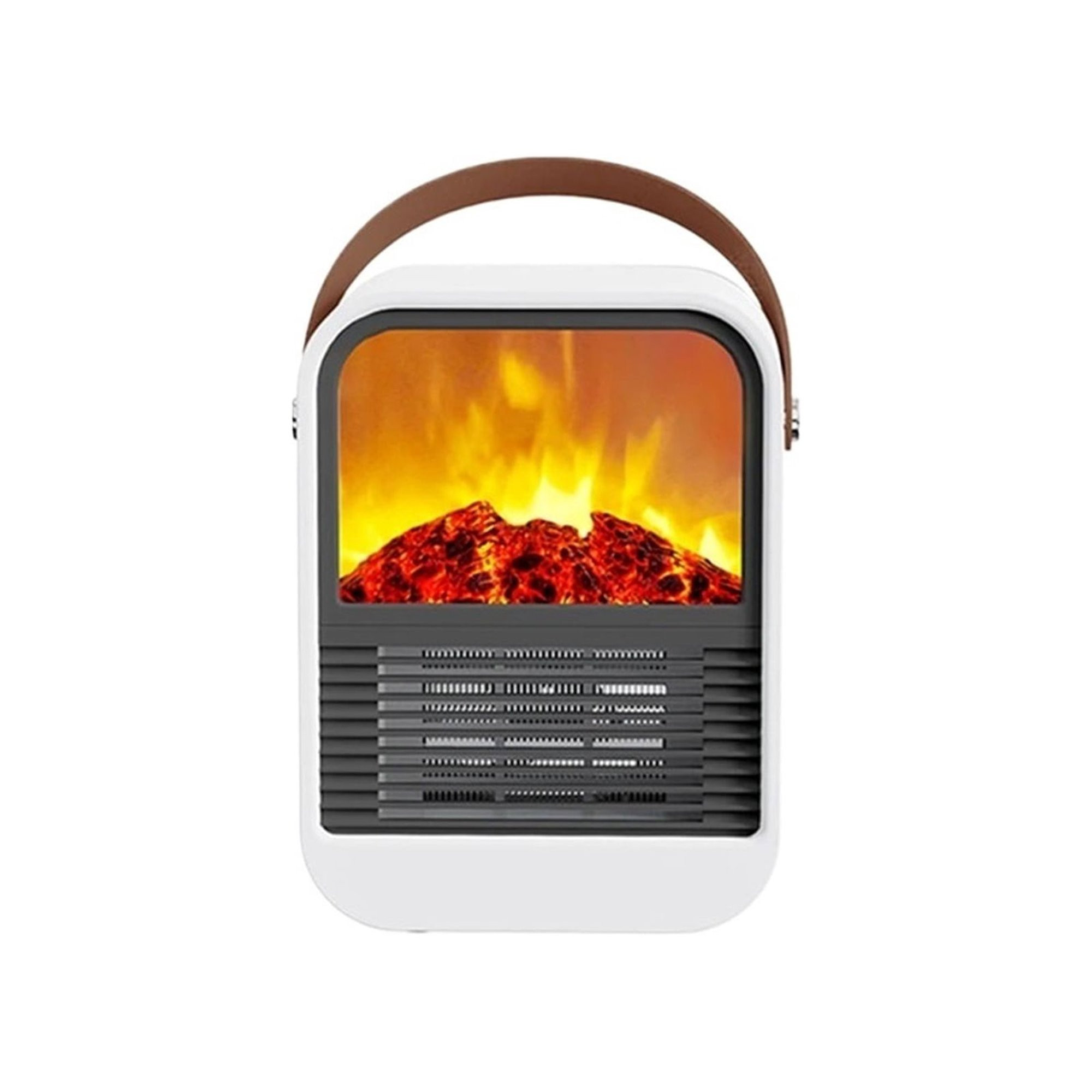 Simulated Fireplace Electric Heater 1000W Space Heater Portable PTC Fast Heating Ceramic Home Off... | Walmart (US)