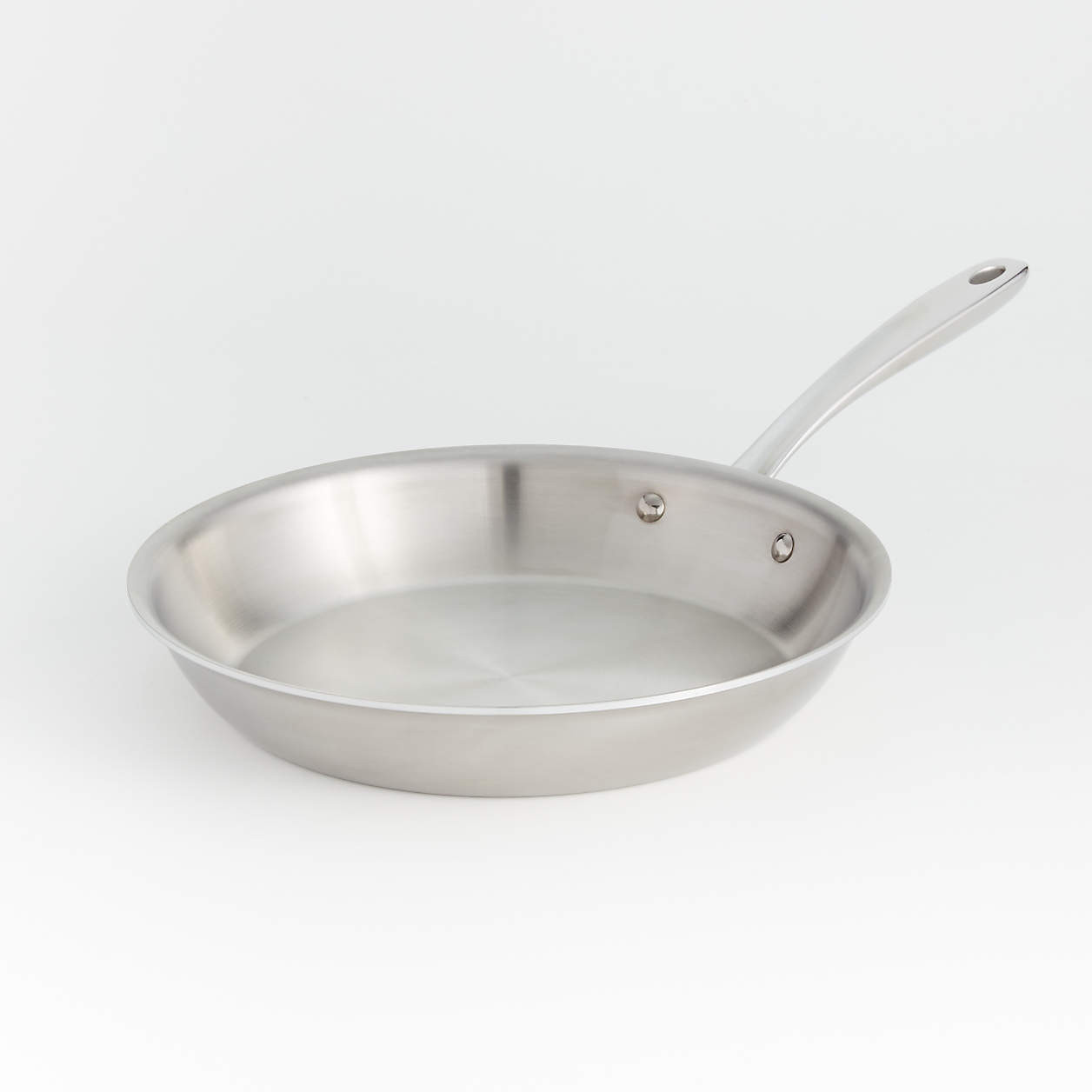 All-Clad D3 Curated Stainless Steel 10.5" Fry Pan + Reviews | Crate & Barrel | Crate & Barrel