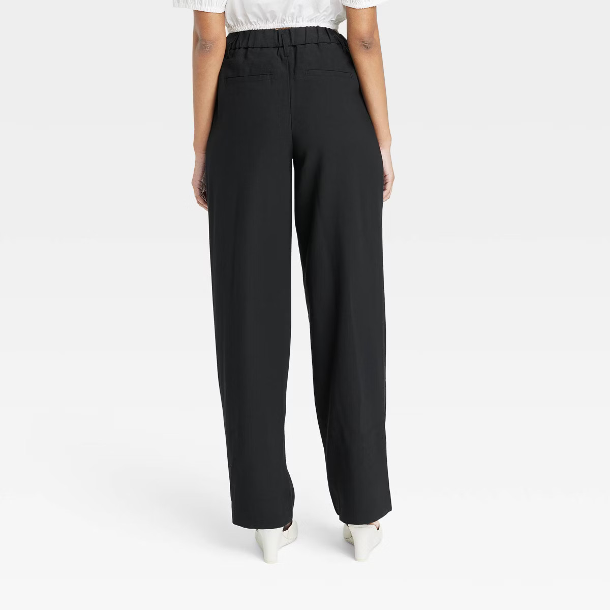 Women's High-Rise Straight Trousers - A New Day™ | Target
