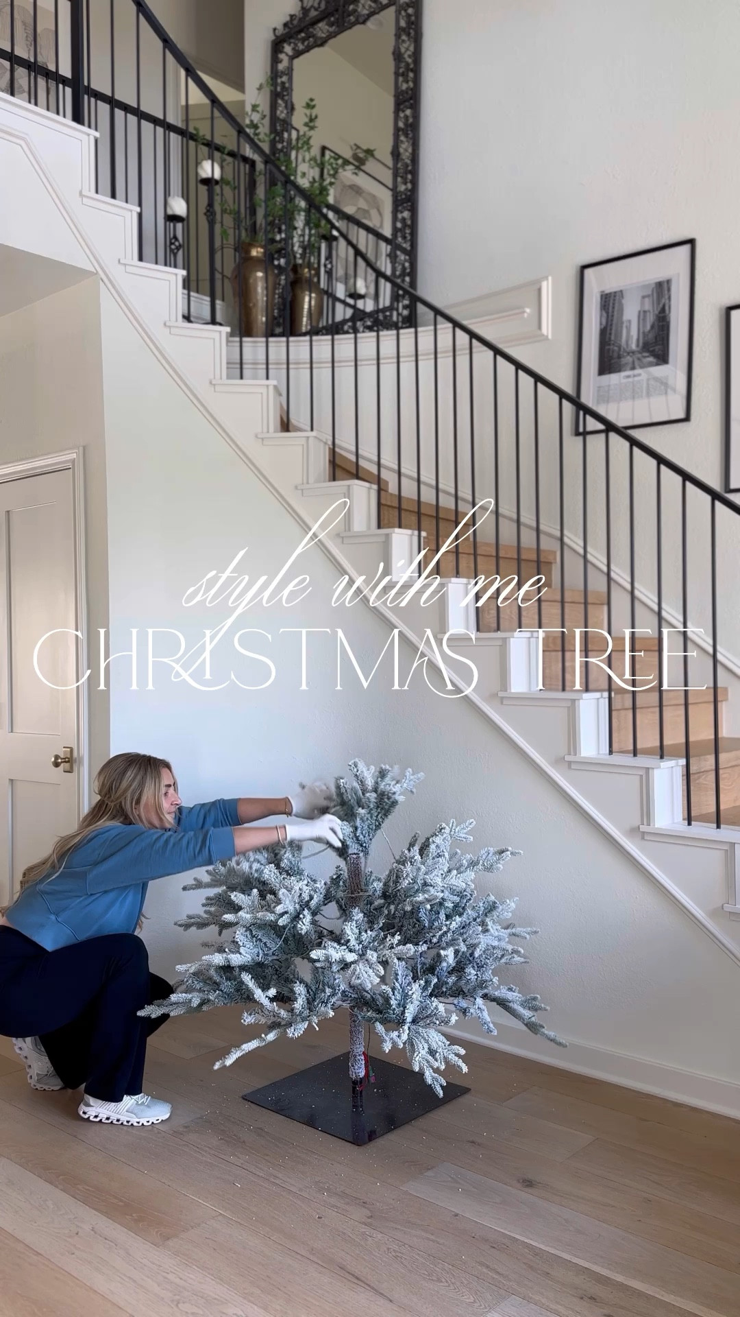 Decorating my 10’ flocked Christmas tree! Went with a winter glam look with tinsel! 🥰 I got all my ornaments on Amazon!

#LTKStyleTip #LTKHome #LTKHoliday