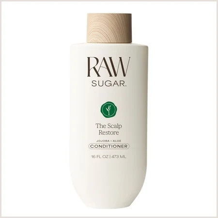 Raw Sugar The Scalp Restore Conditioner, Jojoba + Aloe, 16 fl oz | Walmart (US)