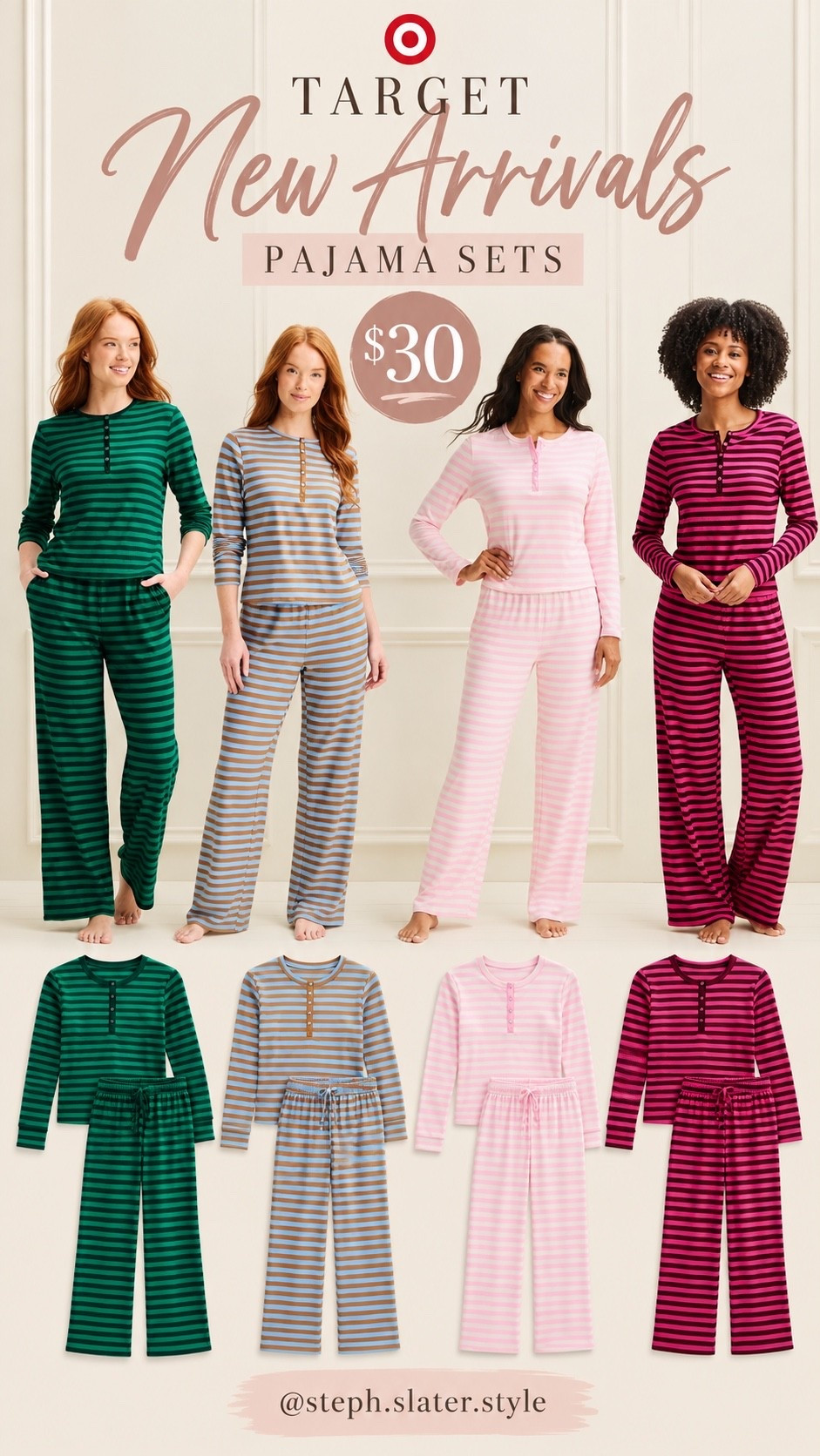 Cute new matching PJ sets from Target.

#LTKSeasonal