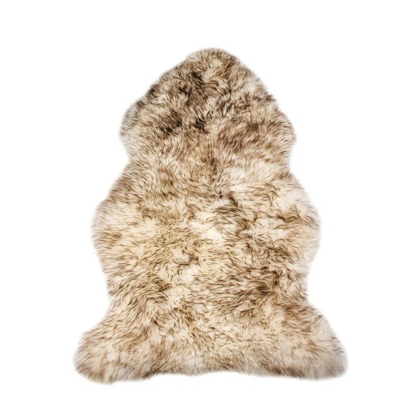 Izola Sheepskin Animal Print Rug | Wayfair North America