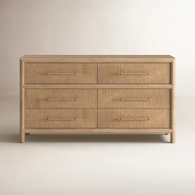 Colleen 6 Drawer 66" W Double Dresser | Wayfair North America