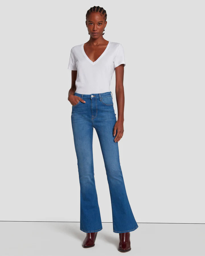 Tailorless No Filter UHR Skinny Bootcut in Mazete | 7 For All Mankind