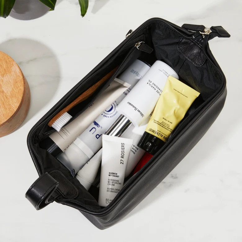 Framed Toiletry Bag | Leatherology
