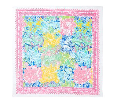Lilly Pulitzer Cheek to Cheek Family Beach Towel | Pottery Barn Kids