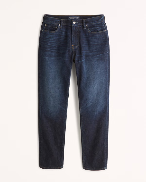 Athletic Straight Jeans | Abercrombie & Fitch (US)