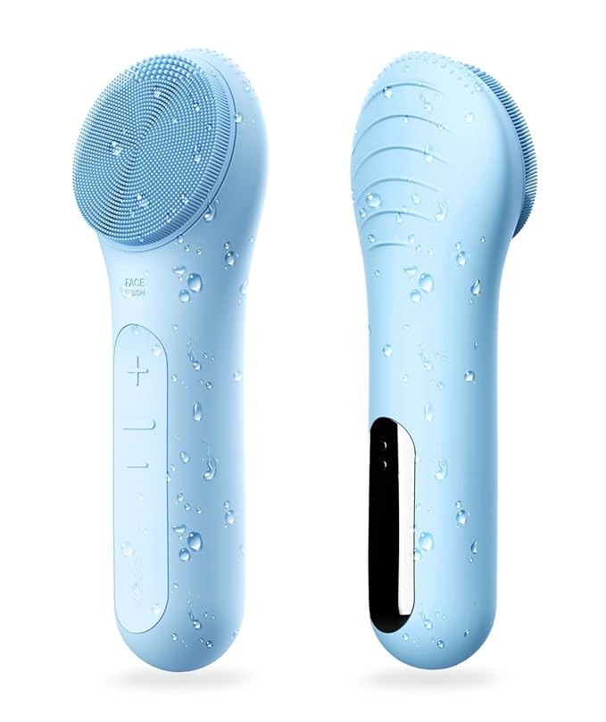 NågraCoola Electric Facial Cleansing Brush - Waterproof and Rechargeable, Exfoliates, Cleanses a... | Amazon (US)