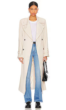 SNDYS Myka Trench Coat in Bone from Revolve.com | Revolve Clothing (Global)