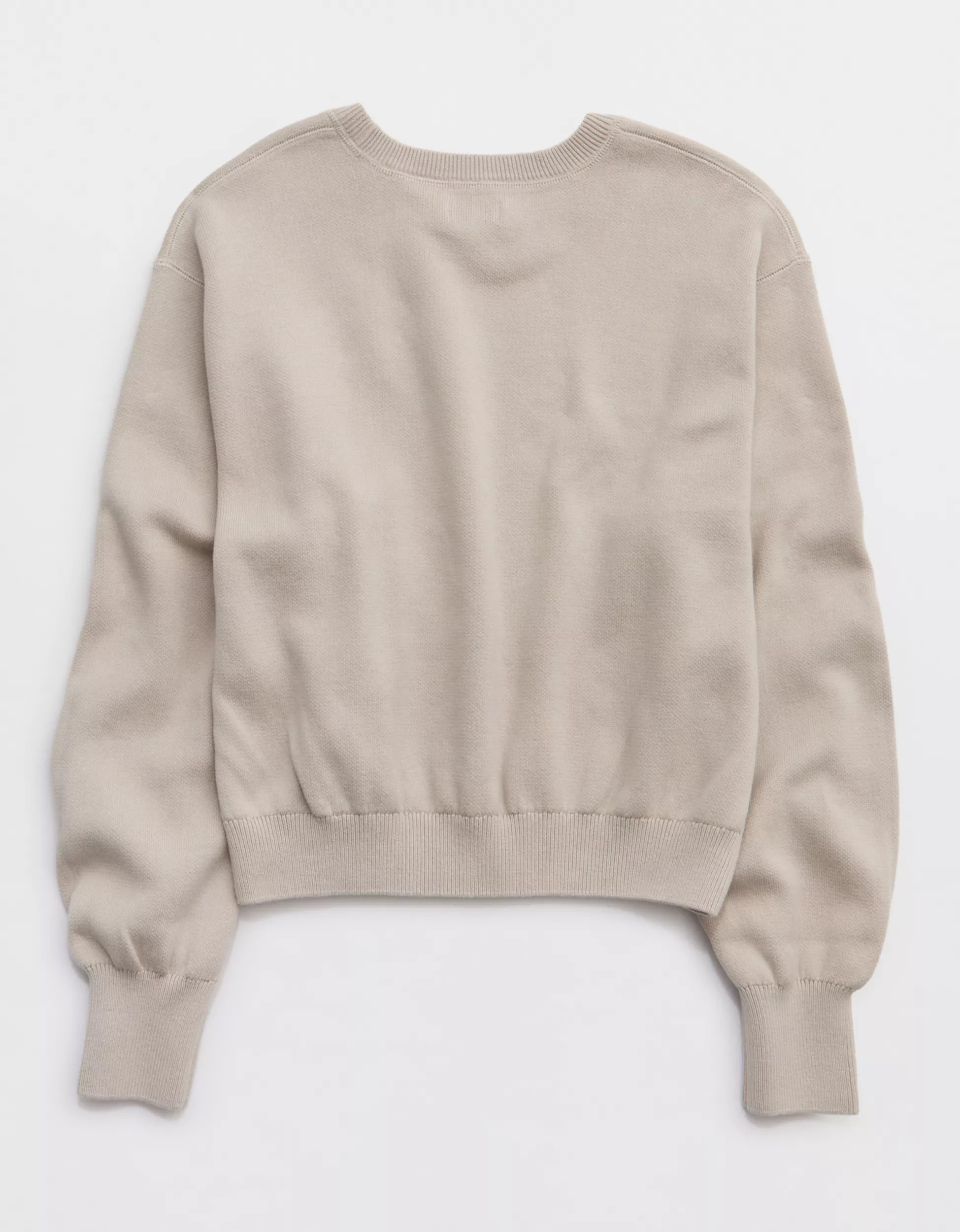Aerie Cropped Crew Sweater | American Eagle Outfitters (US & CA)