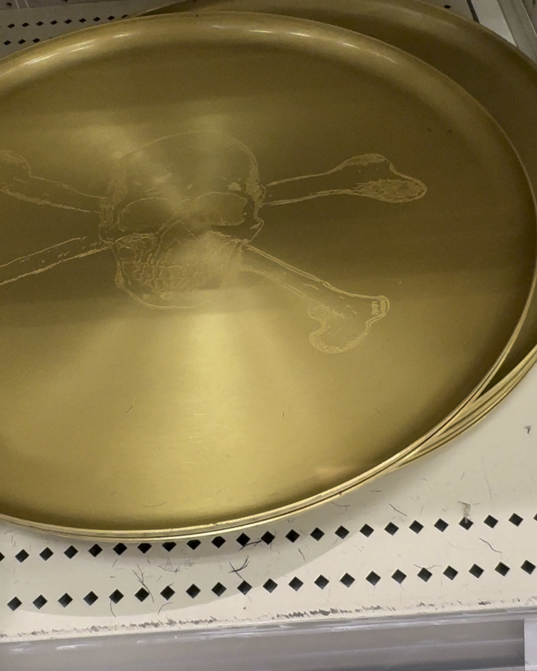 Target Circle Week Sale! I love this gold serving tray for Halloween. It’s so pretty in person and the perfect size for food or drinks at a Halloween party! #servingtray #halloweenparty #goldtray #goldroundtray #halloween

#LTKHalloween #LTKParties #LTKSaleAlert