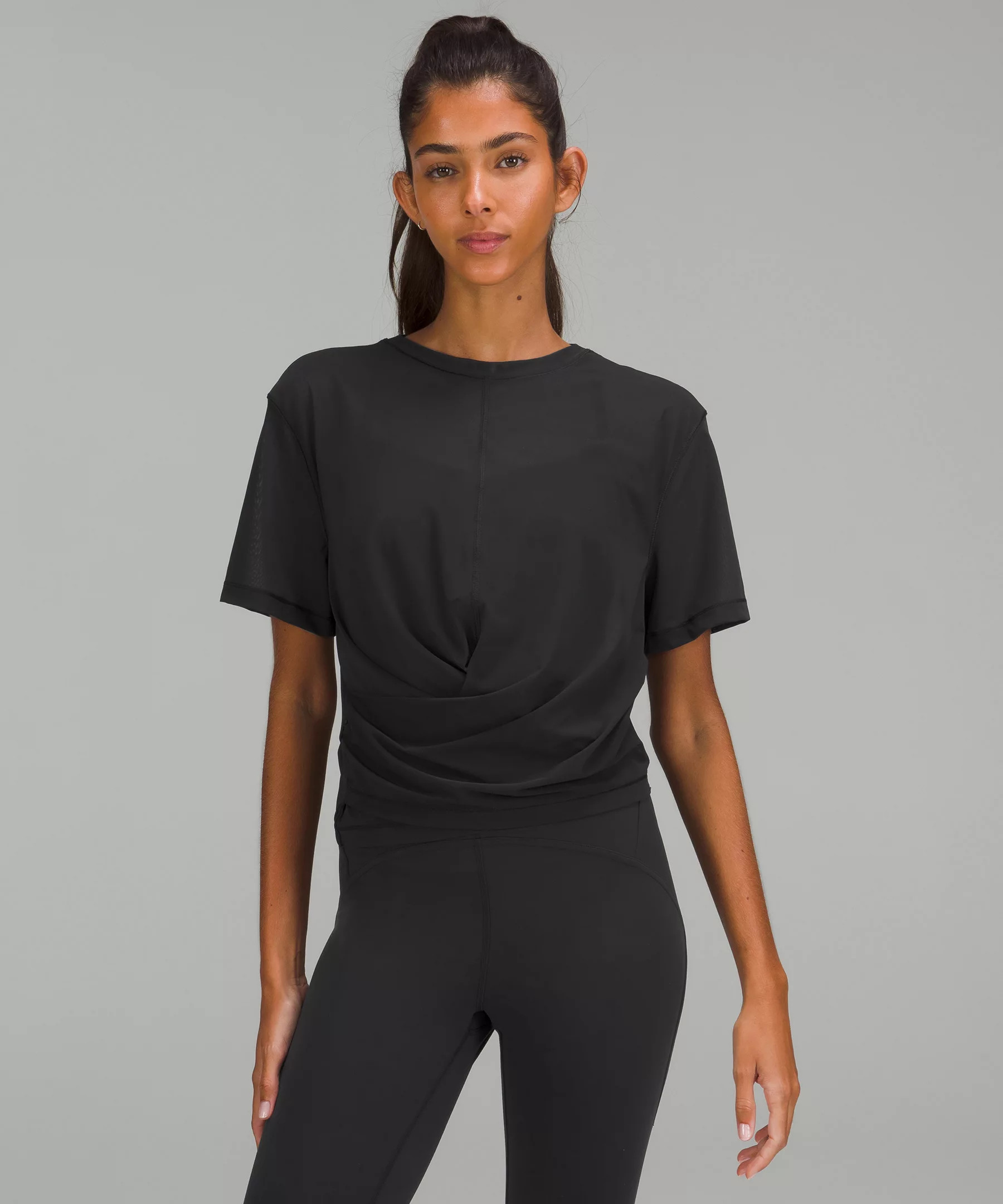 Lightweight Mesh Reversible Yoga T-Shirt | Lululemon (US)