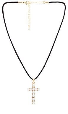 8 Other Reasons Cross Choker in Gold from Revolve.com | Revolve Clothing (Global)