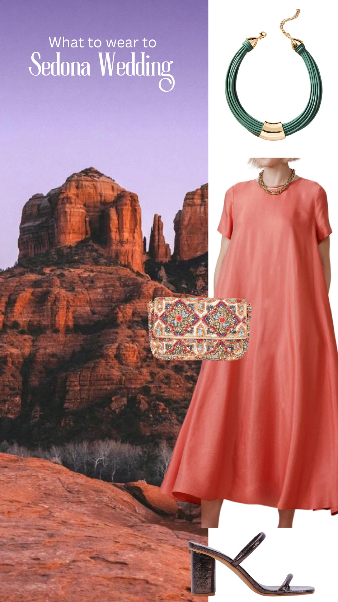 This dreamy dress is perfect for a sunset wedding 🌅 It’s screaming Sedona wedding 🏜️ 
Perfect for destination weddings, outdoor events or flip the accessories for a real palm beach feel ✨

#LTKParties #LTKWedding #LTKSaleAlert


#LTKSeasonal #LTKWedding #LTKParties